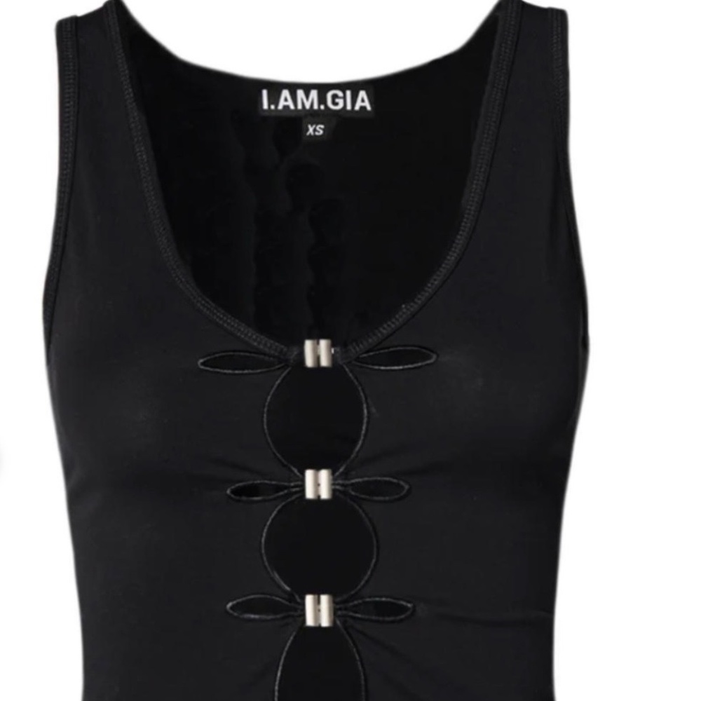 IAMGIA black clasp shirt